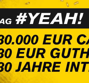 Bis zu 30€ an Guthaben bei Interwetten sichern!