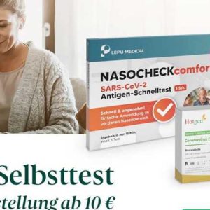 DocMorris: gratis Corona Selbsttest zu jeder Bestellung ab 10€