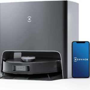 ECOVACS_DEEBOT_X1_Turbo_Saugroboter_5000Pa_mit_4L_Auto-Reinigungsstation_Auto-Mop_Waschen_Lufttrocknen_Nachfu_llen_des_Tanks_AIVI_3D_Hindernisvermeidung_OZMO_Wischen_Silber_DEX11