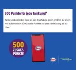 ⏰Esso: 500 Zusatz-Deutschlandcard-Punkte im Wert von 5€ für jede Tankfüllung ab 20 Liter (Esso Pay)