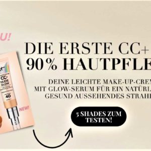 Gratis Probe CC+ NUDE GLOW von IT Cosmetics (Gewinnspiel)