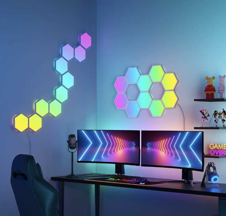 Govee Glide LED Hexa Light Panels für 99,99€ (statt 170€)