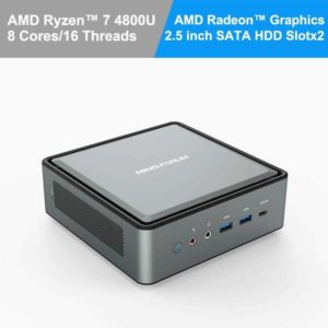 Mini PC HM80 Ryzen 7 4800U, 32GB RAM, 512GB SSD von Minisforum