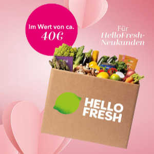 Gratis HelloFresh-Kochbox zur Bestellung bei Douglas (MBW: 59€)