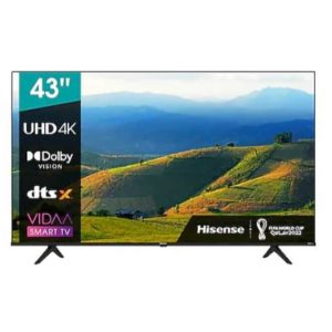 43 Zoll 4k UHD SmartTV Hisense 43A6EG für 234,00 € (statt 299,00 €).