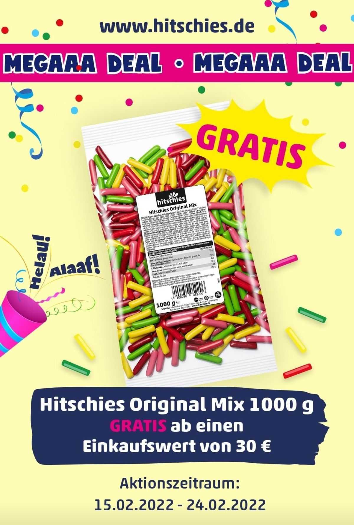 Hitschies Original - 1 kg