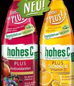 Geld zurück: Hohes C Saft Plus Antioxidantien bei Nichtgefallen