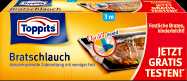 Gratis | Toppits Bratschlauch - Geld zurück & 2für1 Aktion