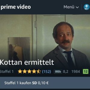 Prime Video: 0,10 Cent für komplette Staffeln von Kottan ermittelt, Bösterreich, Terminator: Sarah Connor Chronicles, ..