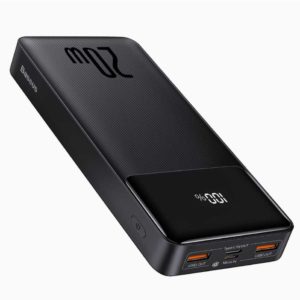 Amazon: Baseus 20.000mAh Powerbank mit Schnellladefunktion für 14,99€ (statt 29,99€)