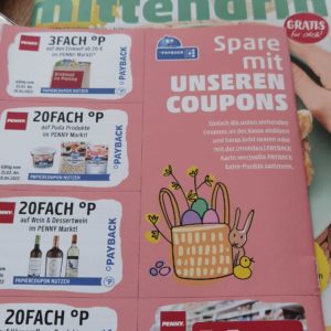 Penny Markt: 3 Euro Rabatt ab 20 Euro