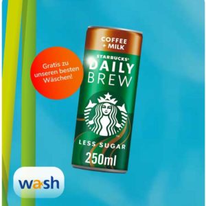 Total Energies Gratis Starbucks Daily Brew zur Autowäsche