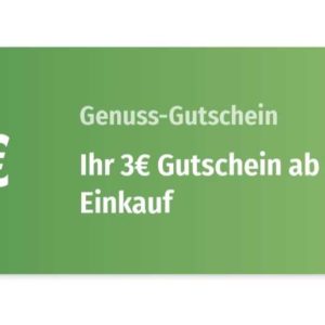 3€ Gutschein ab 30€ Einkauf mit der Edeka App - mit Code aktivieren!