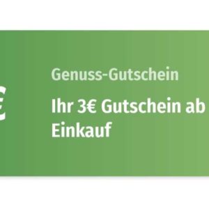 3€ Gutschein ab 30€ Einkauf mit der Edeka App - mit Code aktivieren!