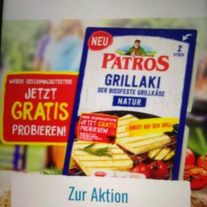 Grillkäse Patros Grillaki kostenlos testen beim Geschmackstest
