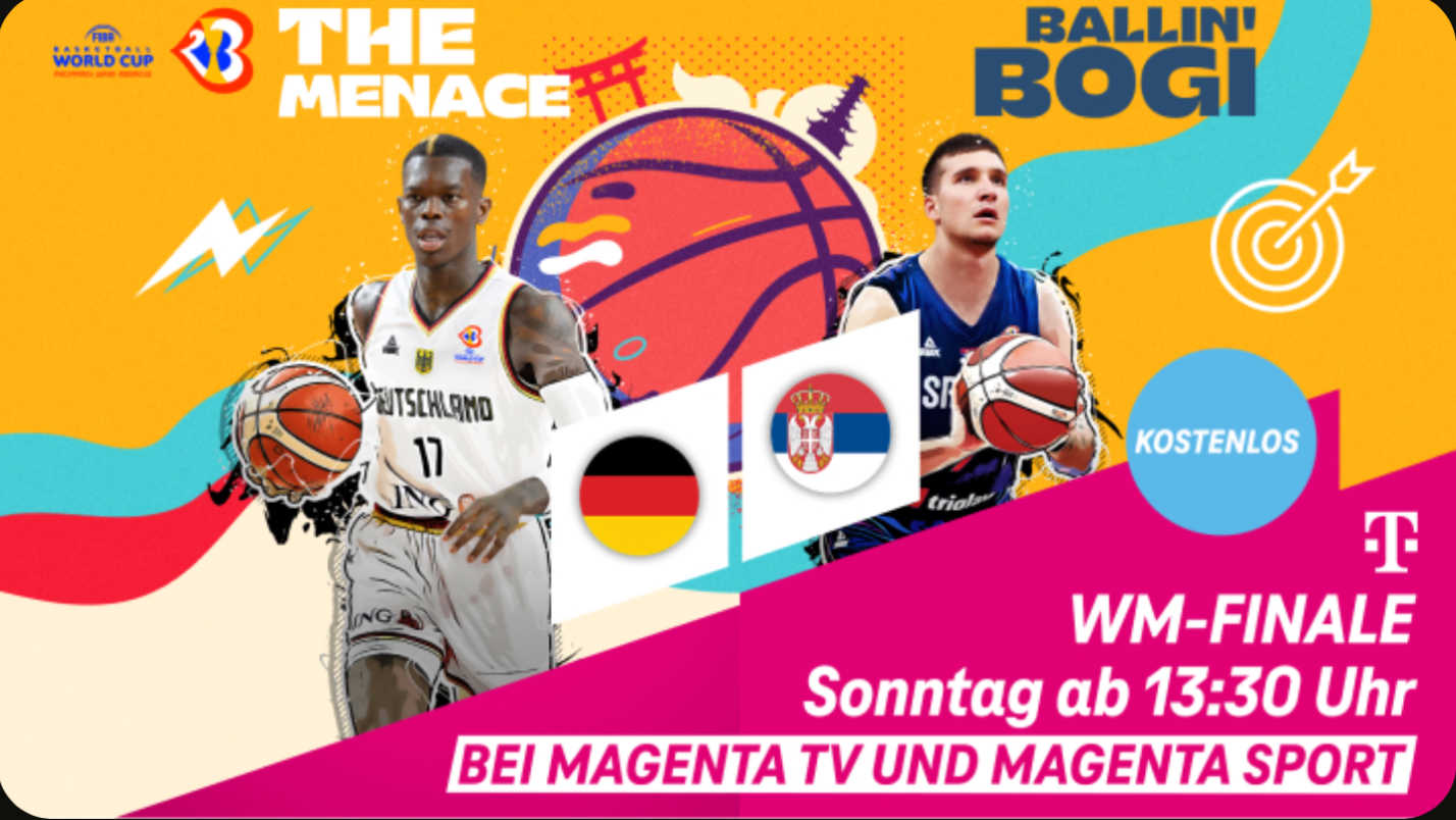 magenta tv basketball em kostenlos