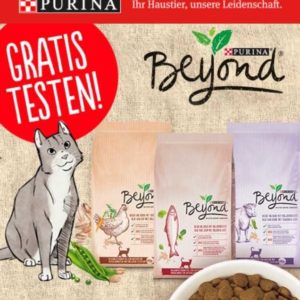 Verlängert! Gratis testen: Purina Beyond Katzenfutter ab 01.04.
