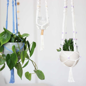 Makerist: DIY Makramee Blumenampel selber machen