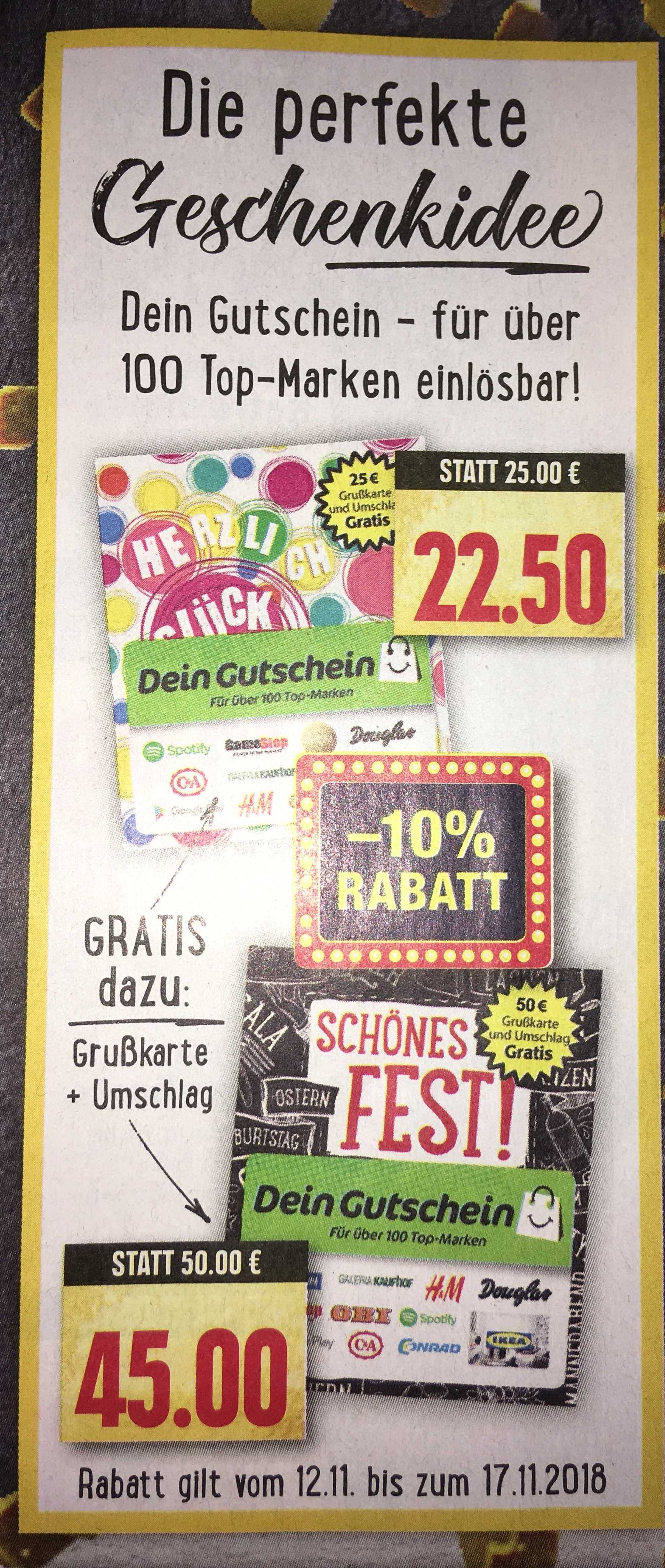 Gutschein Karten Gutschein Karten
