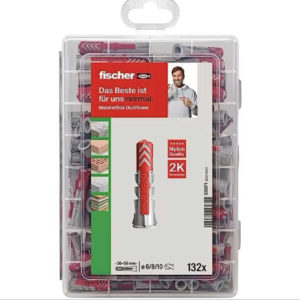 41% Rabatt 🔥 fischer MEISTER-BOX DUOPOWER, Dübelbox mit 132 Dübeln