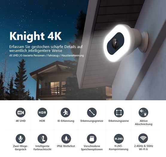 Imou Knight 4K - caméra de surveillance
