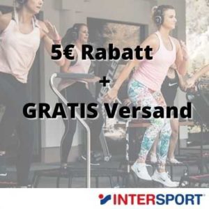 Intersport: 5€ Gutschein &#043; Gratis Versand (MBW 10€), z.B. Adiletten für 10,90€