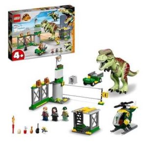LEGO 76944 Jurassic World T. Rex Ausbruch, 140 Teile für 27,99€ (statt 36,18 €).