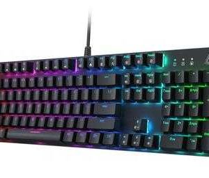 AUKEY KMG12 Mechanische Tastatur (QWERTZ Layout) Blaue Schalter 105key für 22,50