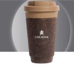 GRATIS recycling Kaffeebecher zum Kauf von Kaffeebohnen