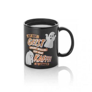 Weltbild: Origineller Kaffeebecher mit Thermoeffekt und lustigem Spruch für 4,99€ (statt 9,99€)