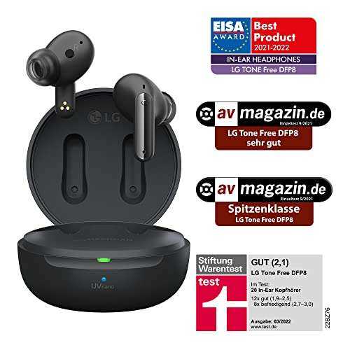 LG TONE Free DFP8 In-Ear Bluetooth Kopfhörer für € 48,61 (statt € 89,00)