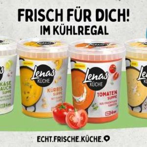 Coupies: 1€ Cashback beim Kauf von 2 Bechern Lenas Küche Suppen oder Eintöpfe