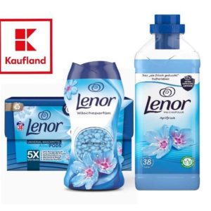 Kaufe mindestens 2 Produkte Lenor im Wert von 10€ und erhalte 3€ Sofortrabatt bei Kaufland (15.06. - 21.06.23)