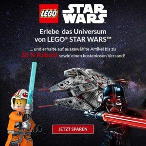 Star Wars Lego - bis 20% und kostenloser Versand bei Alternate