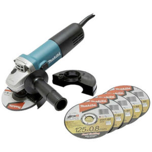 Makita Win­kel­schlei­fer '9558HNRX1' blau-schwarz, mit Schrupp­schei­be  für 55 € (statt 75,48 €)