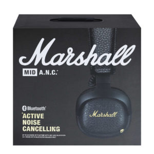 DealClub: Marshall Mid A.N.C. Black Bluetooth Kopfhörer mit Geräuschunterdrückung (€121 statt €140)