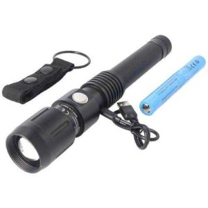 Voelkner: Maximus M-FL-006B USB LED Taschenlampe mit USB-Schnittstelle akkubetrieben 1200lm für €17,99 statt €28,08