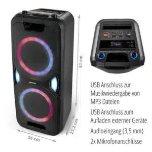 Medion_Partylautsprecher