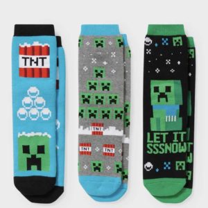 3er Pack Minecraft Socken für 3,99€ (statt 7€) - C&amp;A - Filialabholung