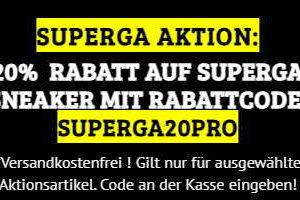 DealClub: 20%  Rabatt auf Superga Sneaker