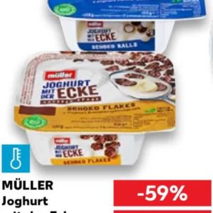 3x Joghurt mit der Ecke je 12 Cent bei Kaufland -27.6. mit smhaggle (auch Aldi Süd)