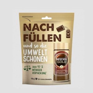 NESCAFÉ GOLD Original Nachfüllpack 150g für 3,99€ bei Kaufland (15.06. - 21.06.23)