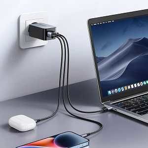 🚀 Starker Preis! 🤑 UGREEN Nexode USB-C Ladegerät mit 65W und 3 Ports für 25,99€ - 56% Ersparnis! 🤯