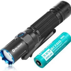 OLIGHT M2R PRO Warrior Taschenlampe (1800 Lumen / 300 Meter Reichweite / wiederaufladbare Batterie)