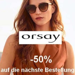 Gutscheinfehler?! 50% Rabatt auf alles bei Orsay