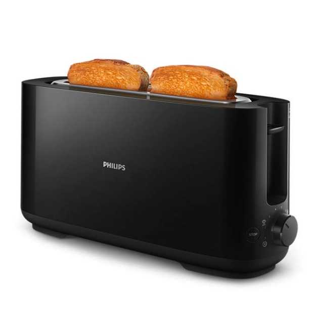 Philips Daily Collection HD2590/90 Langschlitz-Toaster