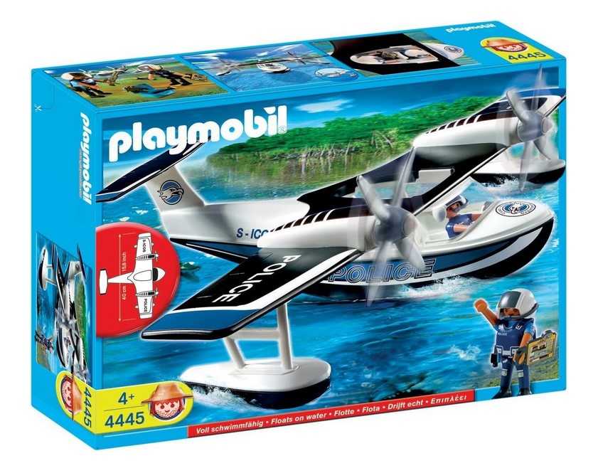 4445 Playmobil 4445 - Polizei Wasserflugzeug für 31,74€ statt 41,69€