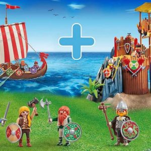 Playmobil Wikinger Bundle (Produktnr.: PM2017F) für 69,99€ (statt 92,46€)