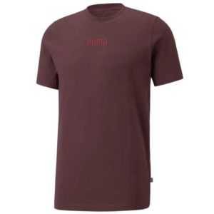 Puma Herren T-Shirt „Modern Basics Tee“  in bordeaux-rot für 11,98€ (statt 25€)