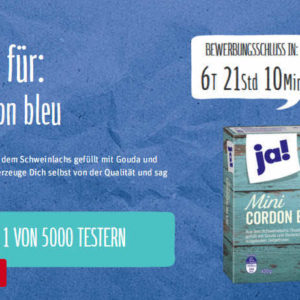 REWE Produkttest - Mini Cordon Bleu